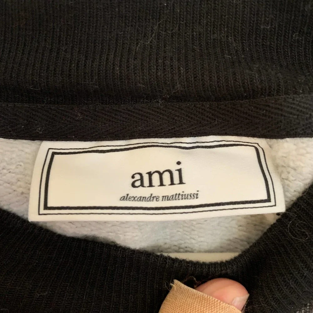 AMI Allover Print Floral Crewneck Sweatshirt - Picture 4 of 9